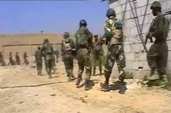 قوات الجيش العربي السوري تسيطر على بلدة في ريف دمشق