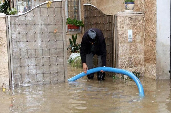 في الأردن أيضا أزمة بسبب الأمطار
