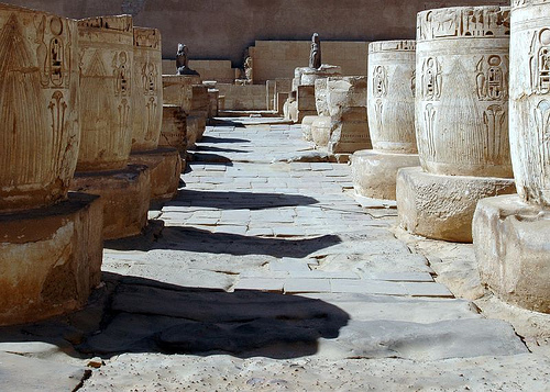 Temple of Ramesses III at Medinet Habu, Luxor, Egypt